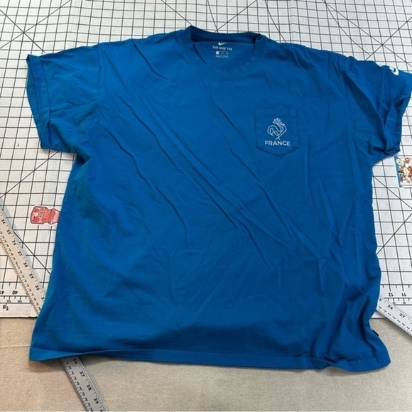 Nike France embroidered sz XXL tee A13 - Picture 2 of 5